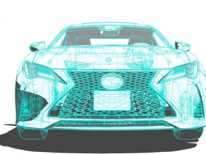 Lexus RC 350 Model 3D
