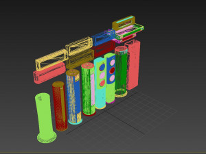 Air Conditioners Collection 3Dモデル