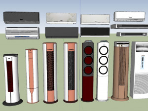 Air Conditioners Collection 3Dモデル