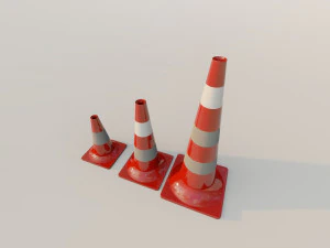 Street Elements 3D Model