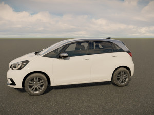 Honda Jazz 2023 3D Model