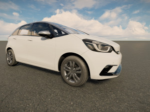 Honda Jazz 2023 3D Model