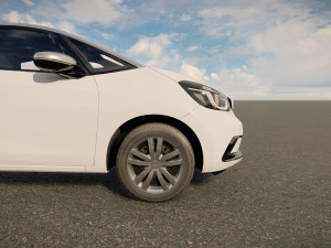Honda Jazz 2023 3D Model