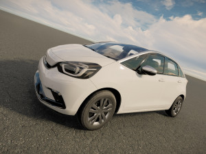 Honda Jazz 2023 3D Model