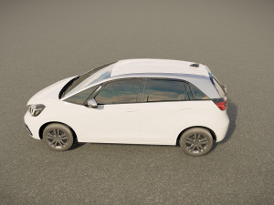 Honda Jazz 2023 3D Model