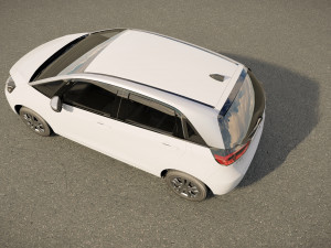 Honda Jazz 2023 3D Model
