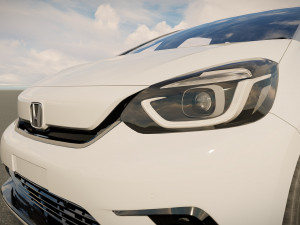 Honda Jazz 2023 3D Model
