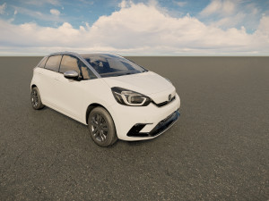 Honda Jazz 2023 3D Model