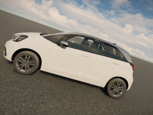 Honda Jazz 2023 3D Model