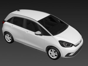 Honda Jazz 2023 3D Model