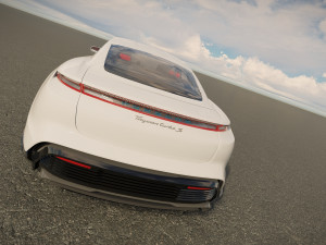 Porsche Taycan Turbo S 2023 3D Model