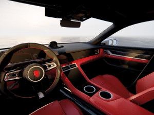 Porsche Taycan Turbo S 2023 3D Model