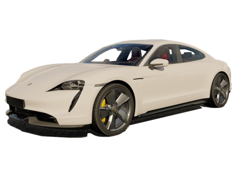 Porsche Taycan Turbo S 2023 Modelo 3D