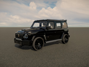 Mercedes AMG G63 Brabus G700 2022 3D मॉडल