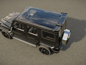 Mercedes AMG G63 Brabus G700 2022 3D मॉडल