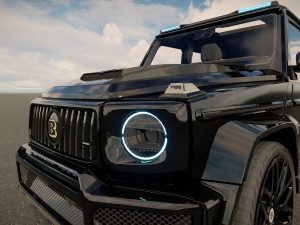 Mercedes AMG G63 Brabus G700 2022 3D मॉडल