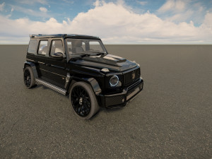 Mercedes AMG G63 Brabus G700 2022 3D मॉडल