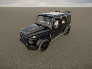 Mercedes AMG G63 Brabus G700 2022 3D मॉडल