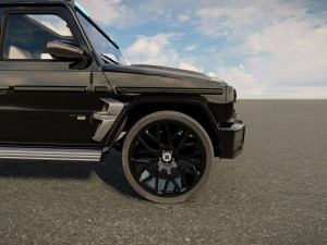 Mercedes AMG G63 Brabus G700 2022 3D मॉडल