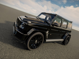Mercedes AMG G63 Brabus G700 2022 3D मॉडल