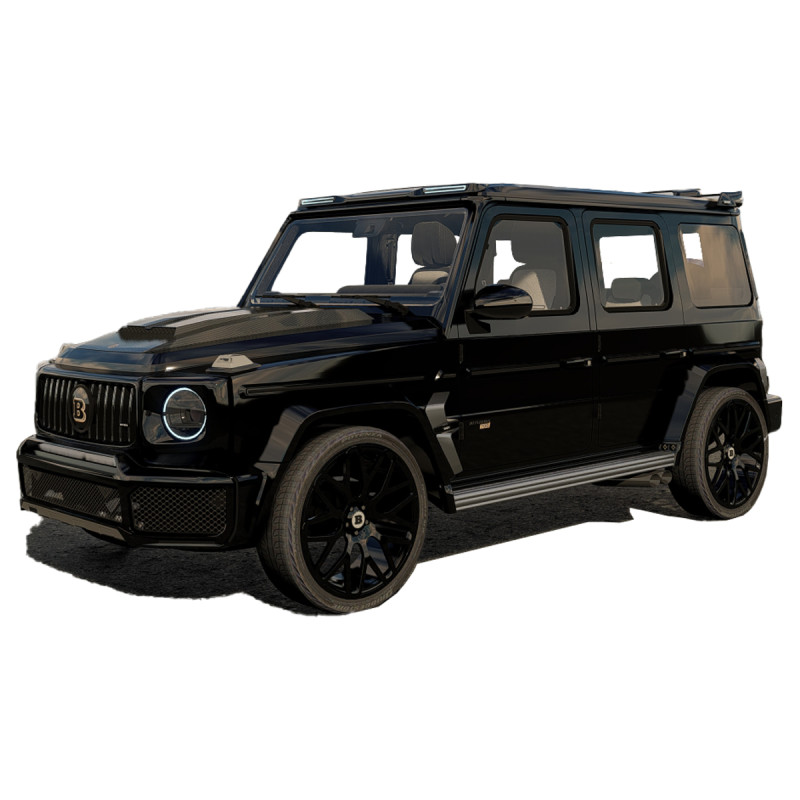 Mercedes AMG G63 Brabus G700 2022 3D मॉडल .c4d .max .obj .3ds .fbx .stl .blend 