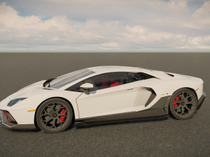 Aventador LP 780 -4 Ultimate 2023 3D-Modell
