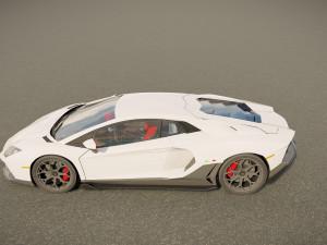 Aventador LP 780 -4 Ultimate 2023 3D-Modell
