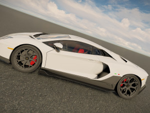 Aventador LP 780 -4 Ultimate 2023 3D-Modell