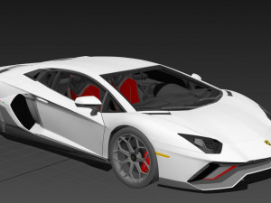 Aventador LP 780 -4 Ultimate 2023 3D-Modell