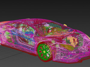 Aventador LP 780 -4 Ultimate 2023 3D-Modell