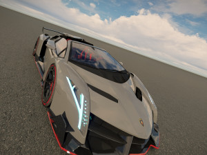Veneno Roadster 3D 模型