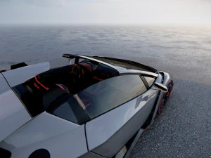 Veneno Roadster 3D Model