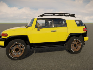Toyota FJ Cruiser 3D Model