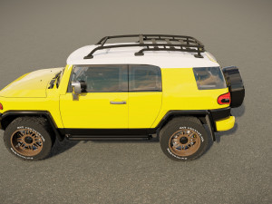 Toyota FJ Cruiser 3D Model