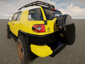 Toyota FJ Cruiser 3D Model