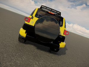 Toyota FJ Cruiser 3D Model