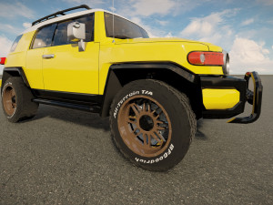 Toyota FJ Cruiser 3D Model