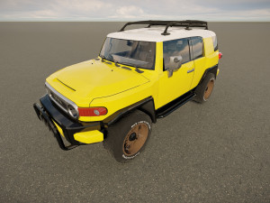 Toyota FJ Cruiser 3D Model