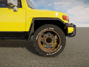 Toyota FJ Cruiser 3D Model