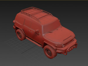 Toyota FJ Cruiser 3D Model