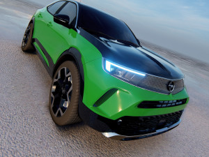 Opel Mokka-E 2022 3D Модель
