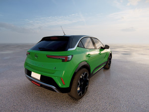 Opel Mokka-E 2022 3D Модель