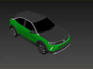 Opel Mokka-E 2022 3D Модель