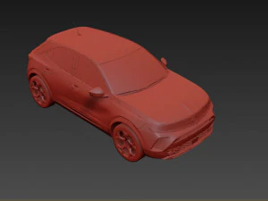 Opel Mokka-E 2022 3D Model