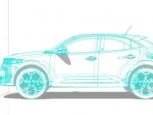 Opel Mokka-E 2022 3D Model