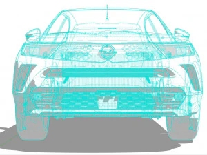Opel Mokka-E 2022 3D Model