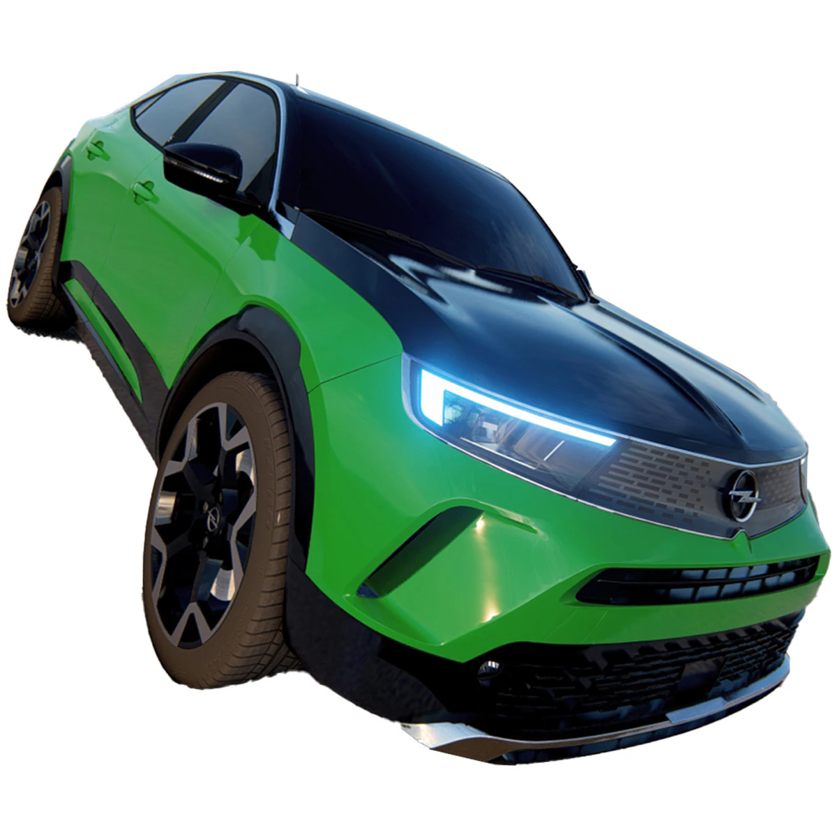 Opel Mokka-E 2022 3D Model .c4d .max .obj .3ds .fbx .stl .blend 