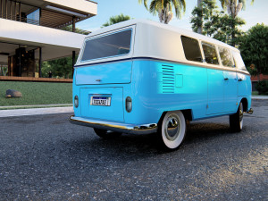 Volkswagen Type 2 3D Model