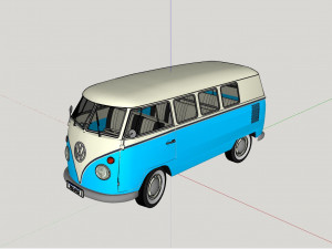 Volkswagen Type 2 3D Model