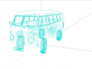 Volkswagen Type 2 3D Model